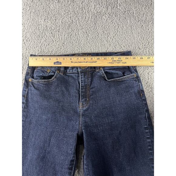 Lauren Ralph Lauren Jeans Womens 10 Mid Rise Classic Bootcut Blue Denim Pants - Picture 6 of 9